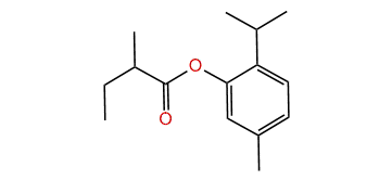 2-Isopropyl-5-methylphenyl 2-methylbutanoate